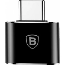 Переходник Baseus Adapter USB-C to USB Black (CATOTG-01)