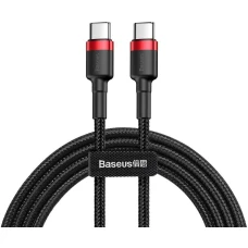 Кабель Baseus Cafule 1m Red/Black (CATKLF-G91)