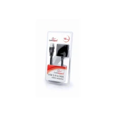 Адаптер Cablexpert USB 3.0 - VGA черный (AB-U3M-VGAF-01)