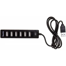 USB-хаб Buro BU-HUB7-1.0-U2.0 черный