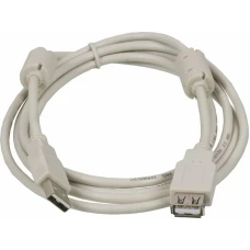 Кабель Ningbo USB A(m) USB A(f) 1.8 м ферритовые кольца USB2.0-AM/AF-1.8M-MG