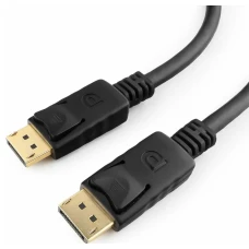 Кабель Cablexpert DisplayPort Cablexpert CC-DP-1M, v1.1, 1м, 20M/20M, черный, экран, пакет Чёрный