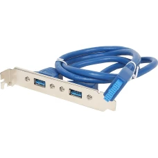 Планка в сист блок Gembird 2xUSB 3.0/20pin мат.платы CC-USB3-RECEPTACLE
