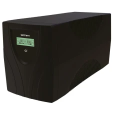 Источник бесперебойного питания Smartwatt UNI PRO LCD 2000 черный (3703020480001)
