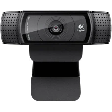 Веб-камера Logitech HD Pro Webcam C920 черный (960-001055)