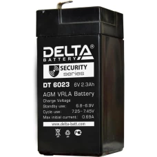 Аккумулятор для ИБП Delta 6V/2.3Ah (DT 6023)