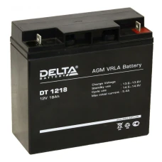 Аккумулятор для ИБП Delta Vision 12В/18 А·ч (DT 1218)