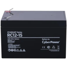 Аккумулятор для ИБП CyberPower 12V 15 Ah (RC 12-15)
