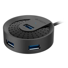 USB-хаб A4Tech HUB-30 USB 3.0 черный