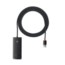USB-хаб Baseus Lite Series Black (WKQX030101)
