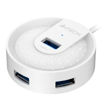 USB-хаб A4Tech HUB-30 белый
