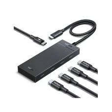 USB-хаб Ugreen CM806 Gray (55334)