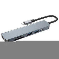 USB-хаб Vcom CU4371