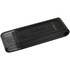 USB Flash-накопитель Kingston Data Traveler 70 Type-C 256Gb черный (DT70/256GB)