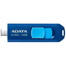 USB Flash-накопитель A-Data ACHO-UC300-32G-RNB/BU 32GB синий/голубой
