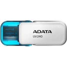 USB Flash-накопитель A-Data UV240 64GB белый (AUV240-64G-RWH)