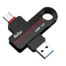 USB Flash-накопитель Netac US18 128GB черный (NT03US18C-128G-32BK)