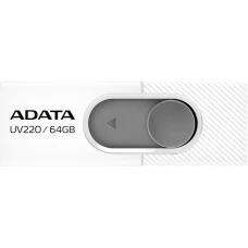 USB Flash-накопитель A-Data UV220 64GB белый/серый (AUV220-64G-RWHGY)