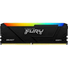 Оперативная память Kingston Fury Beast Black RGB XMP 8GB DDR4 (KF436C17BB2A/8)