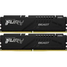 Оперативная память Kingston Fury Beast Black Expo 64Gb DDR5 Black (KF560C36BBEK2-64)