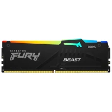Оперативная память Kingston Fury Beast RGB DDR5 16GB (KF552C40BBA-16)