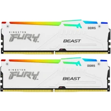 Оперативная память Kingston Fury Beast White Expo RGB DDR5 2x32GB (KF560C36BWEAK2-64)