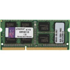 Оперативная память Kingston 8GB PC-12800 DDR3-1600 SODIMM (KVR16S11/8WP)