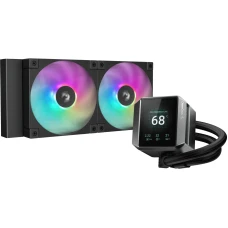 Система жидкостного охлаждения для процессора DeepCool Mystique 240 ARGB черный (R-LX550-BKADSNC-G-1)
