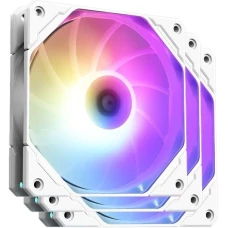Комплект вентиляторов для корпуса ID-Cooling TF-12025-PRO-ARGB-TRIO White