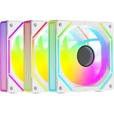 Комплект вентиляторов для корпуса Ocypus Gamma F12 UNI WH ARGB 3 IN 1 (Gamma-F12-WH3AM00U-GL)