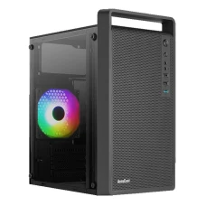 Корпус AeroCool CS-109-G-BK-v1 без БП Black (ACCS-PC17013.11)