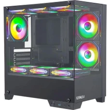 Корпус Formula V Line Crystal Z1M без БП Black