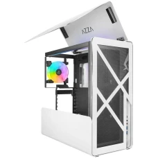 Корпус Azza Cast белый без БП (CSAZ-808WM)