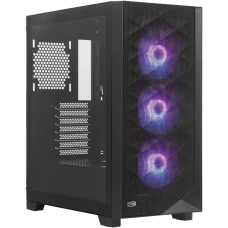 Корпус PCCooler C3D510 BK ARGB черный без БП (C3D510-BKP3-GL)