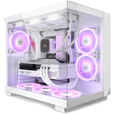 Корпус PCCooler C3 T500 ARGB WH белый без БП (C3-T500WHD6-GL)