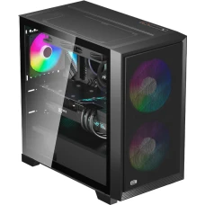 Корпус PCCooler C3D310 BK ARGB без БП (C3D310-BKP2-GL)