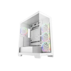Корпус DeepCool CG580 4F V2 WH ITX без БП белый (R-CG580-WHADA4-G-2)