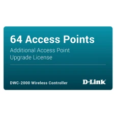 Лицензия для управления дополнительными точками доступа D-Link DWC-2000-AP64-LIC