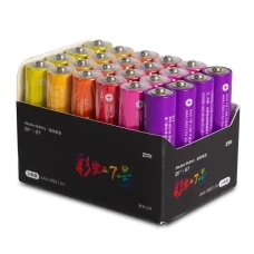 Батарейка Cuktech AAA Rainbow 24шт (B09)