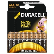 Батарейка Duracell Basic MN2400 AAA BL18