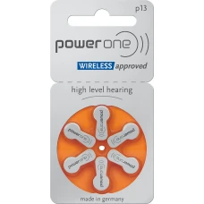 Батарейка Power One Zinc-Air p13 BL6