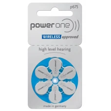 Батарейка Power One Zinc-Air p675 BL6