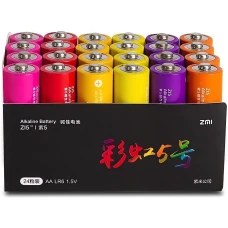Батарейка ZMI ZI7 AAA rainbow alkaline battery 24pcs (AA724)