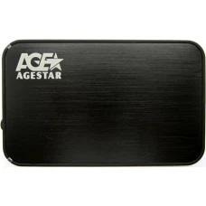 Бокс для накопителя AgeStar 3UB3A8-6G черный
