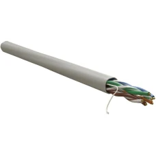 Кабель витая пара WRline 305 м серый (WR-UTP-4P-C5E-LSZH-GY)