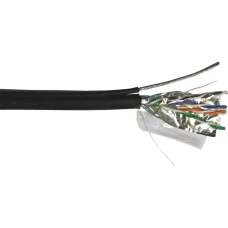 Кабель Lanmaster LAN-5EFTP-OUT 305м черный