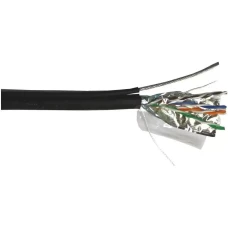 Кабель Lanmaster LAN-5EUTP-WP-OUT 305м черный