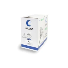 Кабель витая пара Cabeus UTP-4P-Cat.5e-SOLID-GY-LIGHT серый