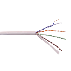Кабель витая пара Lanmaster LAN-5EUTP-HFLT-GY серый
