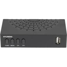 Приемник цифрового ТВ Hyundai H-DVB440 черный